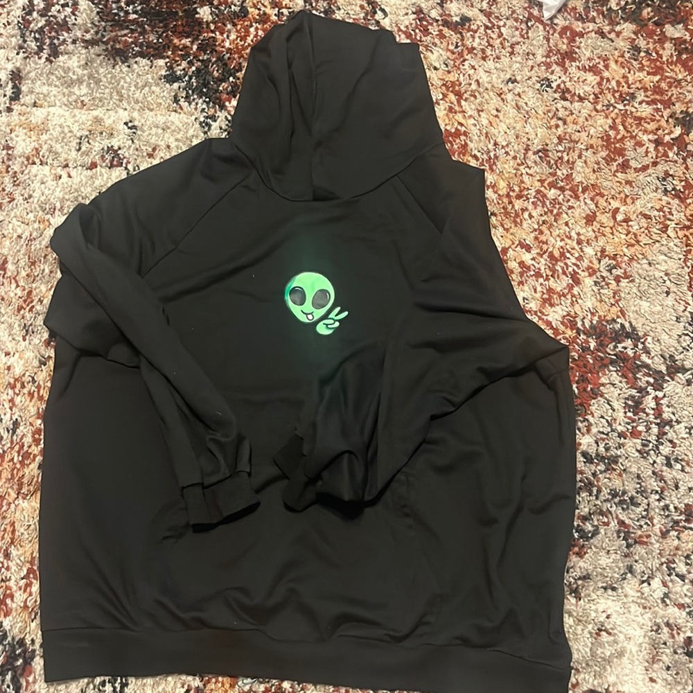 Black hoodie